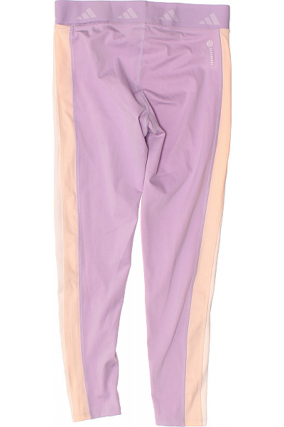 ADIDAS Dámské fialové polyesterové sportovní legíny s vysokým pasem na cvičení Velikost EU 38/40 | ADIDAS | obrázek 2