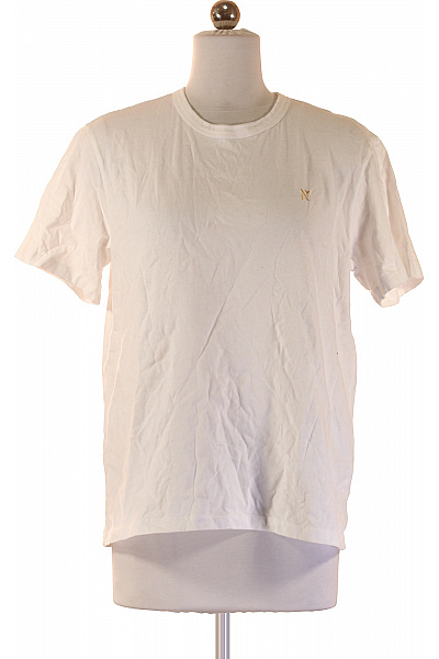 NOWADAYS Dámské tričko s krátkým rukávem a výšivkou basic bílé bavlněné Vel. S | NOWADAYS | obrázek 2