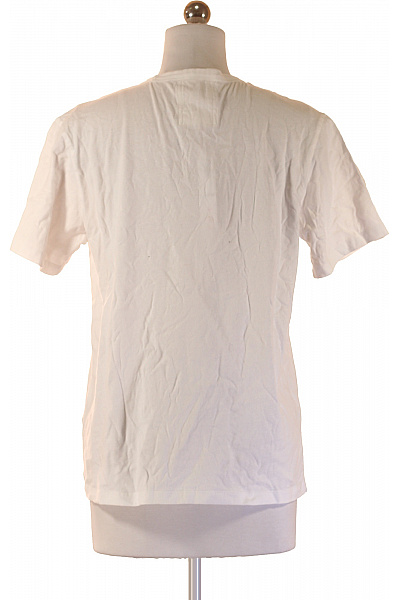 NOWADAYS Dámské tričko s krátkým rukávem a výšivkou basic bílé bavlněné Vel. S | NOWADAYS | obrázek 3