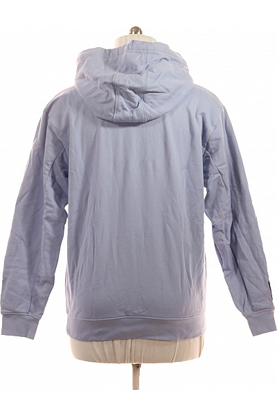 Pánská světle modrá mikina s kapucí a klokaní kapsou streetwear Velikost l | Unimoda | obrázek 2