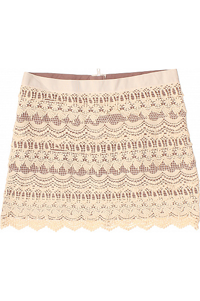 Next Béžová krajková mini sukně letní romantická Velikost EU 40 | Next | obrázek 2