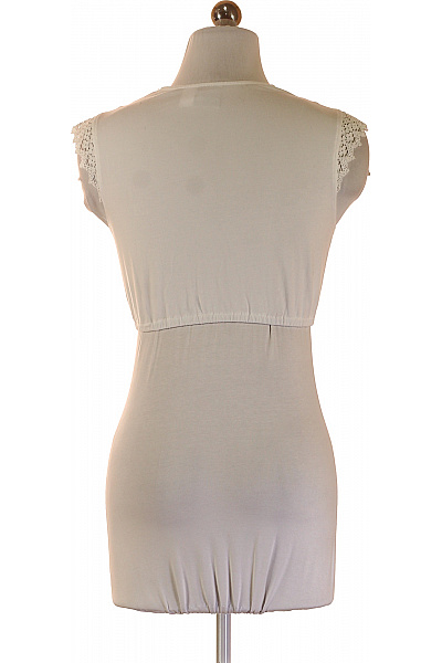 Hammerschmid Dámské bavlněné tílko s hlubokým výstřihem a krajkou Vel. EU 36 | Hammerschmid | obrázek 3