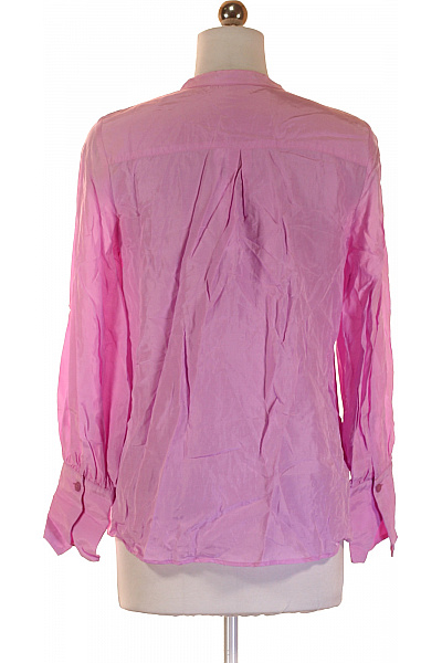 MARC AUREL Dámská viskózová růžová košile elegantní volná s dlouhým rukávem Velikost XS | MARC AUREL | obrázek 3