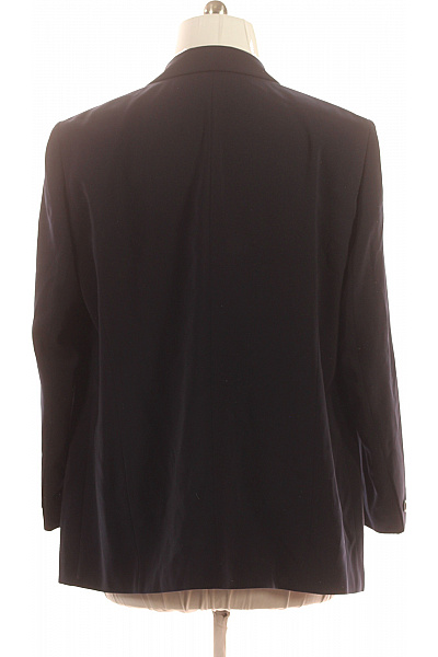 GERRY WEBER Dámský tmavě modrý blejzr elegantní business jednořadé s knoflíky Velikost 48 | GERRY WEBER | obrázek 3