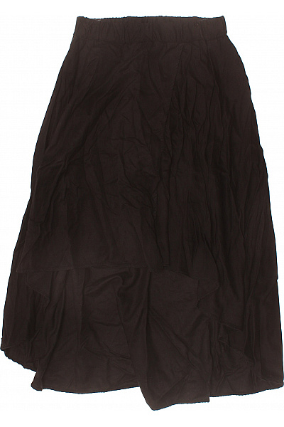 ZARA Dámská černá maxi sukně volná vrstvená s gumou v pase Vel. EU XS | ZARA | obrázek 2