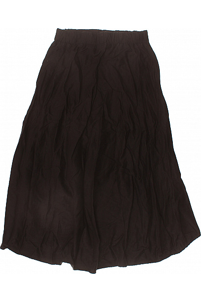 ZARA Dámská černá maxi sukně volná vrstvená s gumou v pase Vel. EU XS | ZARA | obrázek 3