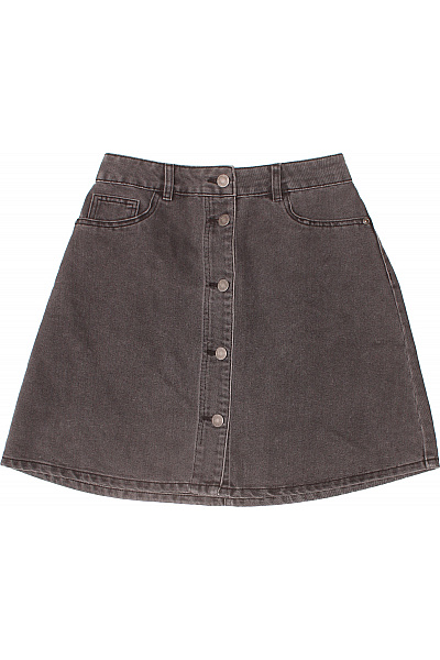 Noisy May Džínová  Sukně Šedá Vel. M | Noisy May | obrázek 2