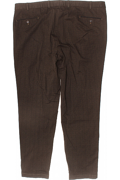 Hiltl Pánské hnědé kalhoty rovné ležérní s kapsami business Vel. XL | Hiltl | obrázek 2