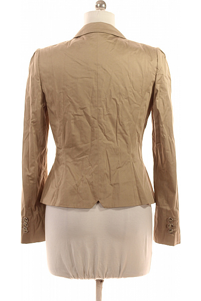 s.OLIVER Béžový vypasovaný blejzr jednořadé s jedním knoflíkem jarní ležérní Velikost 40 | s.OLIVER | obrázek 2