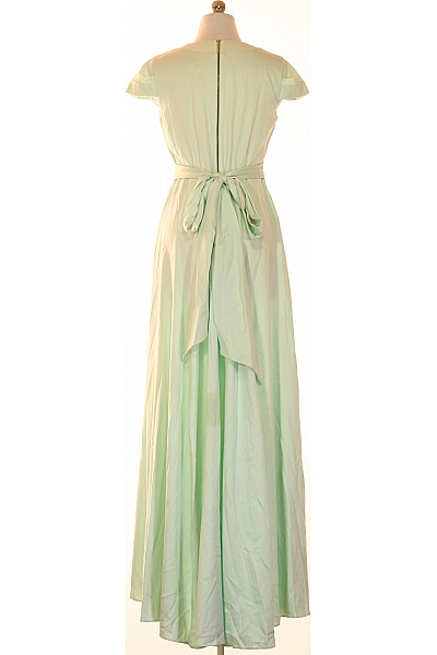 CLOSED Dámské dlouhé světle zelené polyesterové zavinovací šaty letní elegantní Velikost US 6 | CLOSED | obrázek 2