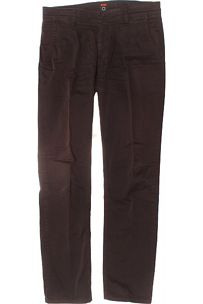 Dámské Kalhoty Černé Hugo Boss Second Hand Vel. 32/32