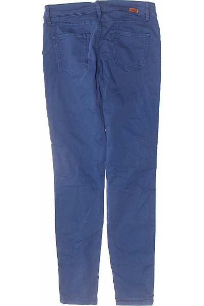 massimo dutti Dámské bavlněné modré strečové skinny džíny s kapsami Velikost 36 | massimo dutti | obrázek 2