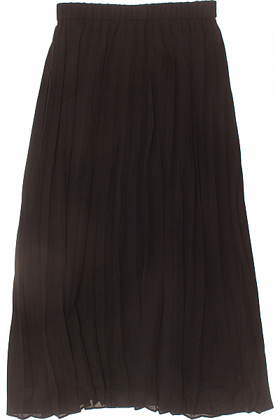 Gap Dámská polyesterová dlouhá plisovaná černá splývavá sukně s gumou v pase Vel. EU 4 | Gap | obrázek 2