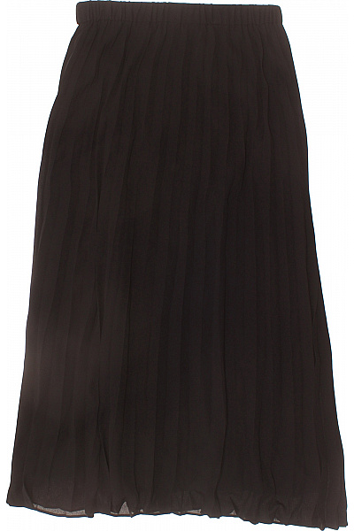 Gap Dámská polyesterová dlouhá plisovaná černá splývavá sukně s gumou v pase Vel. EU 4 | Gap | obrázek 3