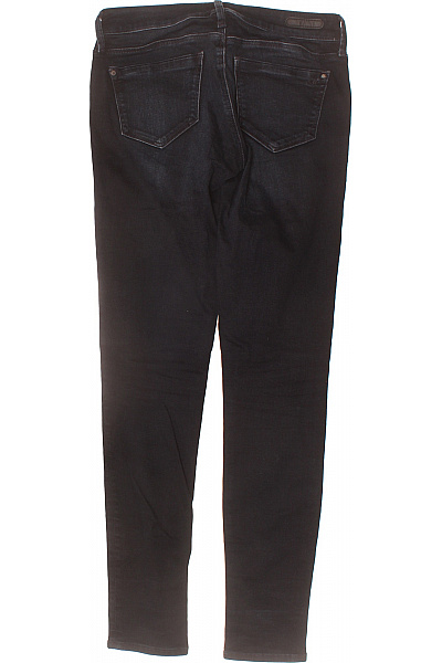 MAVI Dámské bavlněné džíny černé seprané úzké strečové Vel. S | MAVI | obrázek 2