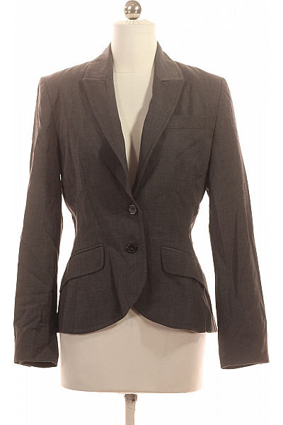 PHILOSOPHY BLUES ORIGINAL Společenské Dámské Sako Vlněné Šedé Vel. 36 | PHILOSOPHY BLUES ORIGINAL | obrázek 2