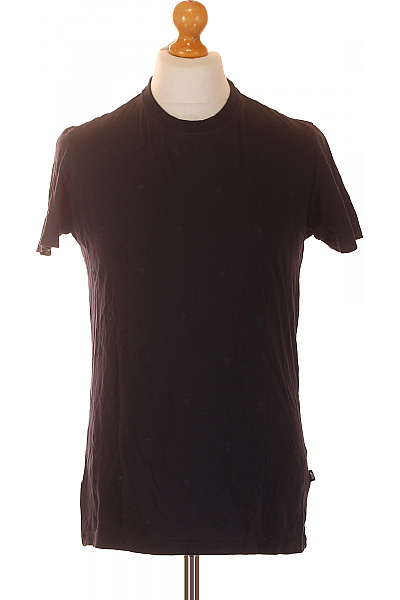 JOOP! Pánské Bavlněné Tričko černé S Krátkým Rukávem Basic Vel. M