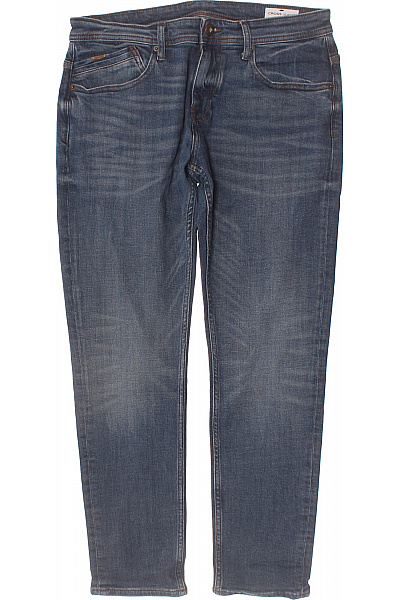 CROSS Dámské Modré Džíny Rovné Seprané Klasické S Kapsami Velikost M