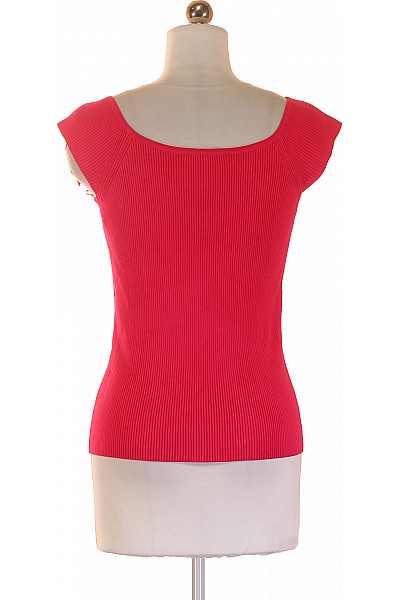 COMMA Dámské viskózové žebrované tričko bez rukávů kulatý výstřih Velikost 40 | COMMA | obrázek 2