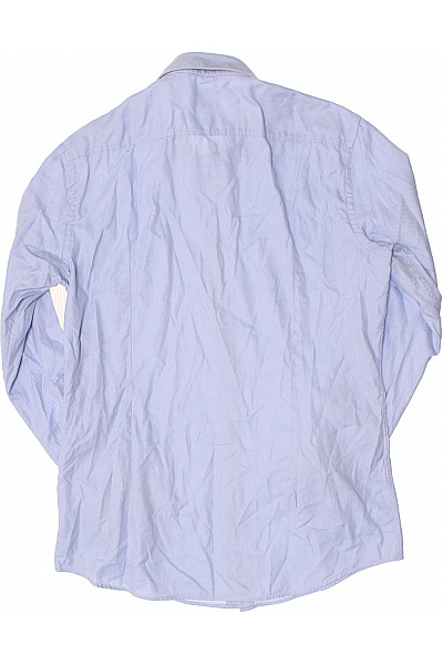 Hugo Boss Pánská modrá košile slim fit dlouhý rukáv elegantní vzorovaná Vel. L | Hugo Boss | obrázek 3