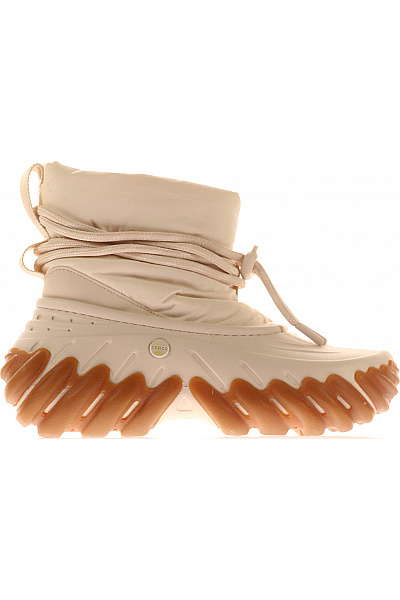 Crocs Dámské Sněhule Béžové Second Hand Vel. 41/42