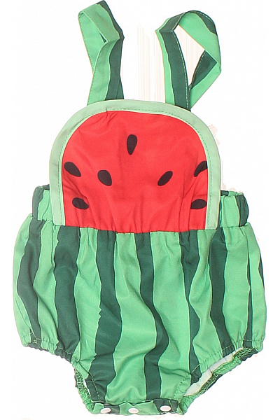 Dětské Body S Motivem Melounu Zelené Pruhované Vel. 0-3