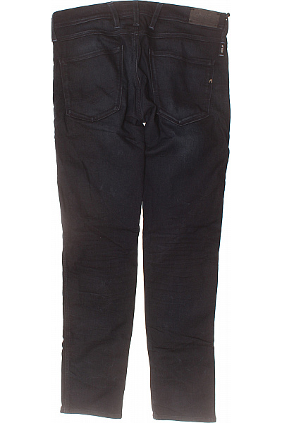 REPLAY Dámské bavlněné tmavě modré džíny strečové slim fit kapsy Vel. 32 | REPLAY | obrázek 2