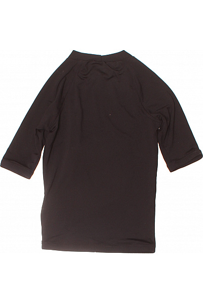 Dívčí tričko s krátkým rukávem černé Vel. 123/130 | Unimoda | obrázek 3