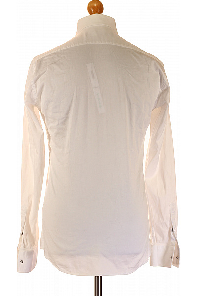 Karl Lagerfeld Pánská bavlněná košile slim fit elegantní bílá s dlouhým rukávem Velikost 37 | Karl Lagerfeld | obrázek 2