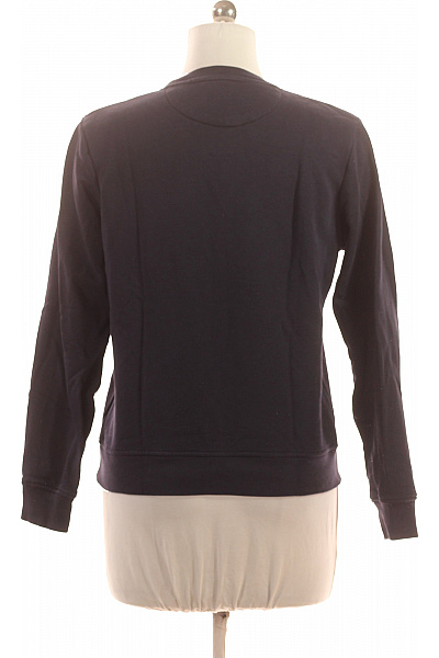 GANT Dámská bavlněná tmavě modrá mikina přes hlavu s potiskem crewneck Vel. M | GANT | obrázek 3