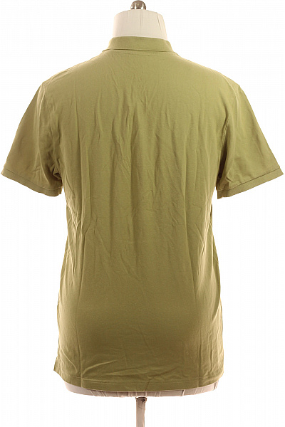 PIERRE CARDIN Pánské khaki polo tričko s krátkým rukávem jednobarevné basic Velikost xl | PIERRE CARDIN | obrázek 3
