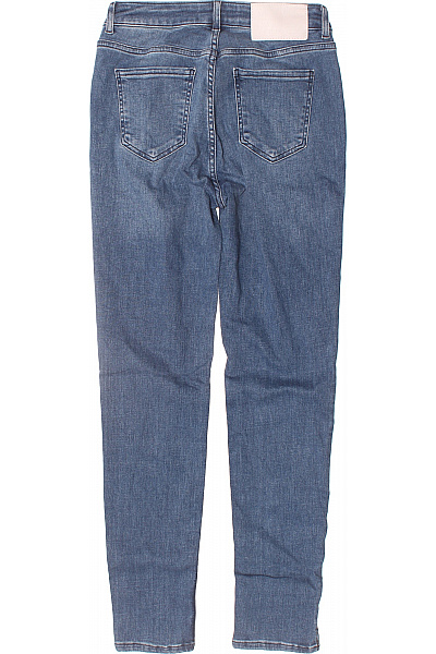 COMMA Dámské modré strečové skinny džíny se zipem u kotníku Velikost 36 | COMMA | obrázek 2