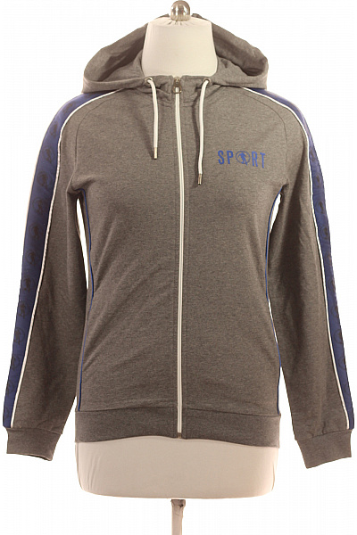 BIKKEMBERGS Pánská bavlněná sportovní mikina šedá s dlouhým rukávem na zip Vel. M | BIKKEMBERGS | obrázek 2