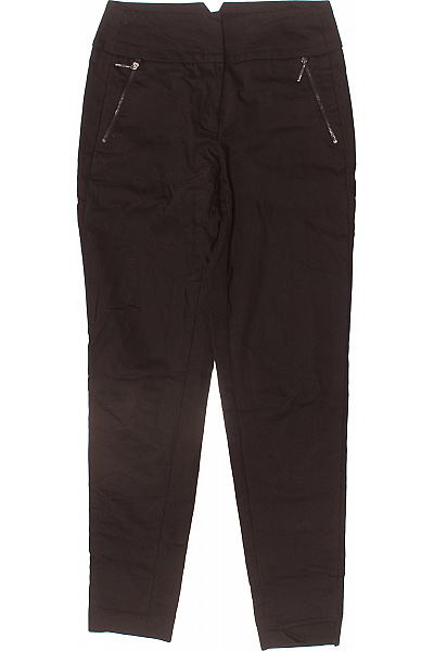 COMMA Dámské Kalhoty Černé Vel. 34