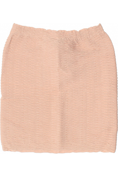 Topshop Dámská pouzdrová mini sukně růžová nylonová řasená elastická Velikost one size | Topshop | obrázek 3