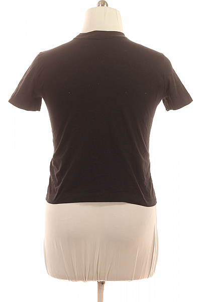 Calvin Klein Dámské černé tričko s krátkým rukávem a nápisem basic crop top Vel. L | Calvin Klein | obrázek 3