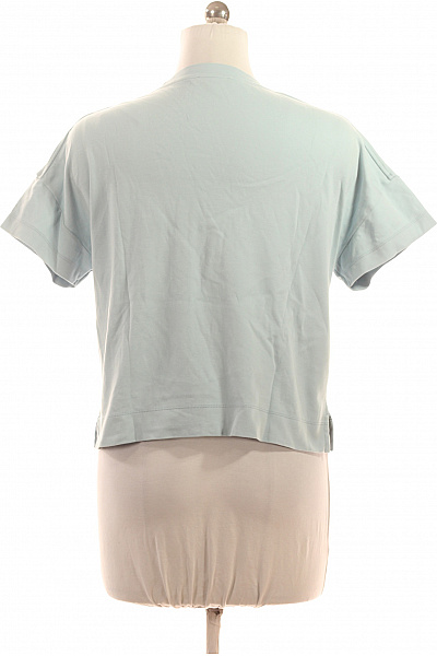 windsor. Dámské tričko s krátkým rukávem jednobarevné crop top Vel. L | windsor. | obrázek 2