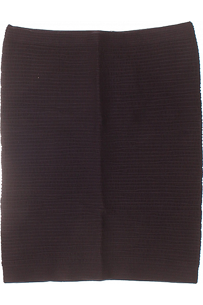 Dámská pouzdrová sukně Polyamidová černá žebrovaná elegantní business Velikost S/M | Unimoda | obrázek 2