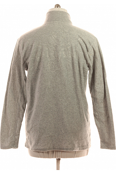 CHIEMSEE Šedá fleecová mikina se stojáčkem na zip s dlouhým rukávem Vel. XL | CHIEMSEE | obrázek 2