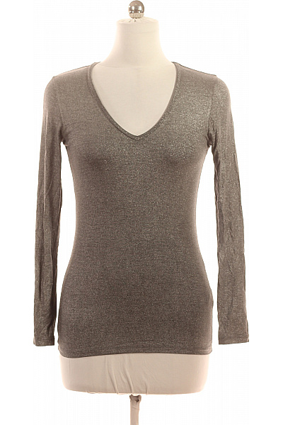 MAJESTIC FILATURES Dámské tričko s dlouhým rukávem šedé jednobarevné Velikost l | MAJESTIC FILATURES | obrázek 2