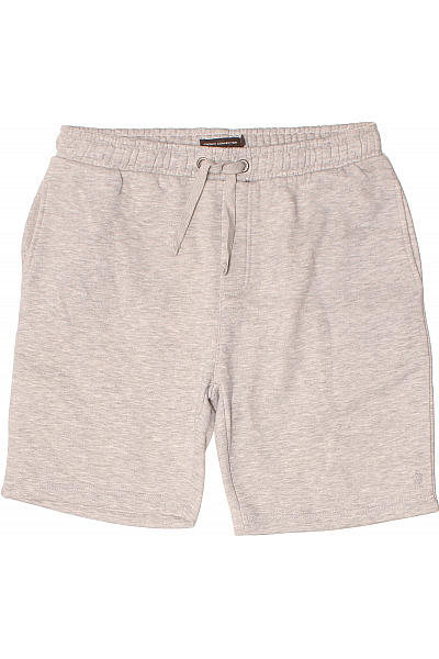 French Connection Pánské šedé teplákové kraťasy volnočasové krátké s kapsami Vel. L | French Connection | obrázek 2