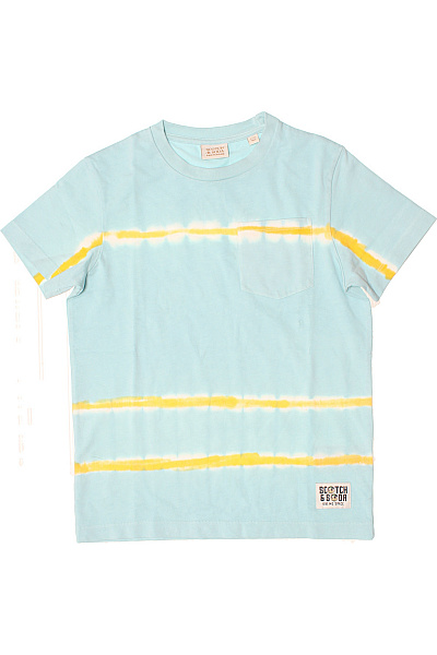 Scotch & Soda Chlapecké Tričko Modré