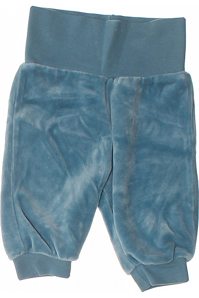 kanz Dětská souprava modrá s potiskem auta pruhovaná velurová Velikost 56 | kanz | obrázek 4