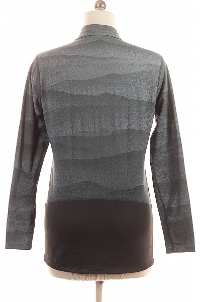 ODLO Dámská sportovní funkční mikina šedá s dlouhým rukávem na běhání outdoor Vel. L | ODLO | obrázek 3