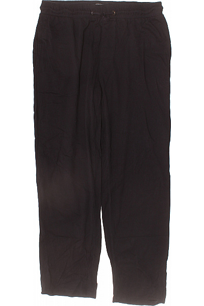 KENSINGTON Pánské černé volné tepláky s gumou v pase Vel. m | KENSINGTON | obrázek 2