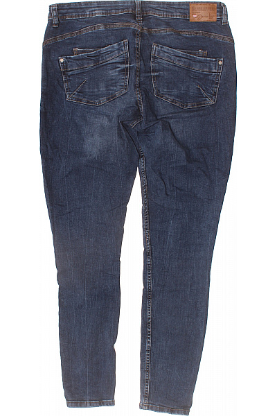 Sublevel Dámské tmavě modré džíny s vysokým pasem a zapínáním na knoflíky Vel. l | Sublevel | obrázek 2