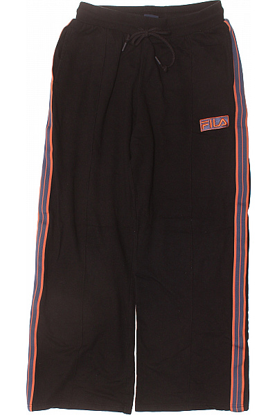 FILA Černé sportovní volnočasové tepláky s bočním pruhem a logem Velikost M | FILA | obrázek 2