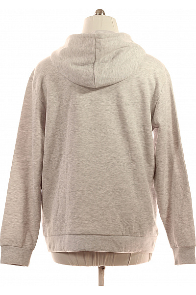 ONLY & SONS Pánská šedá melange mikina s kapucí přes hlavu klokaní kapsou streetwear Vel. XXL | ONLY & SONS | obrázek 3