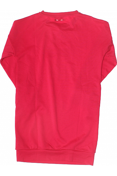 Karl Lagerfeld Dívčí šaty dlouhý rukáv červené polyesterové s potiskem Velikost 156 | Karl Lagerfeld | obrázek 2