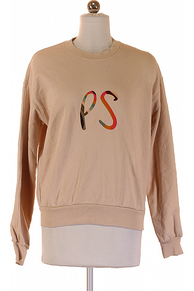 Paul Smith Bavlněná béžová mikina přes hlavu s dlouhým rukávem streetwear Velikost S | Paul Smith | obrázek 2